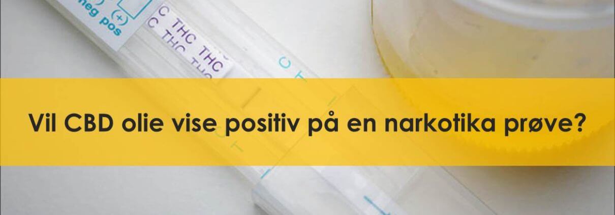 CBD og narkotika prøve