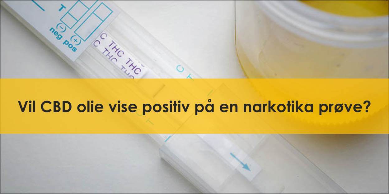 CBD og narkotika prøve