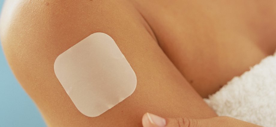 CBD smerte plastre på arm