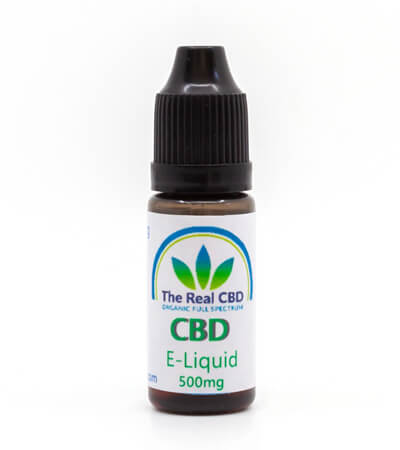 500mg CBD e-juice - The Real CBD