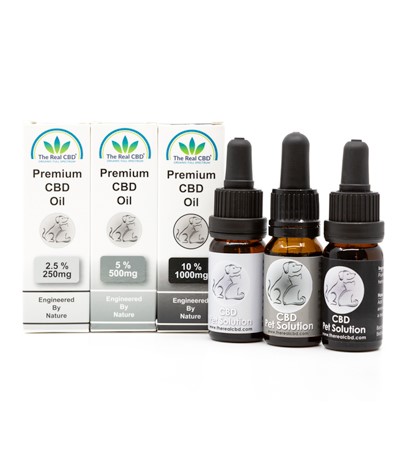3 CBD-olier til kæledyr - The Real CBD
