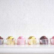 Er der THC i CBD olie Række af lækre muffins