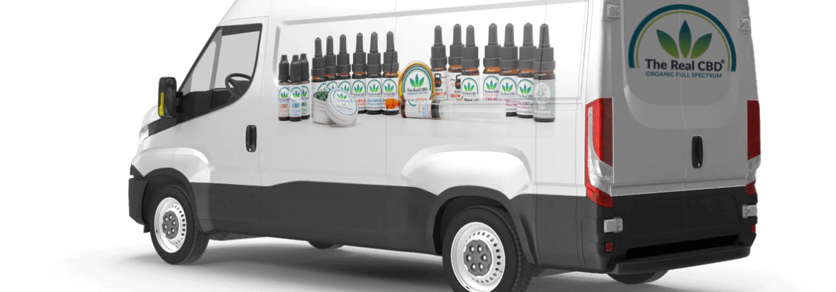 The Real CBD-leveringsbil