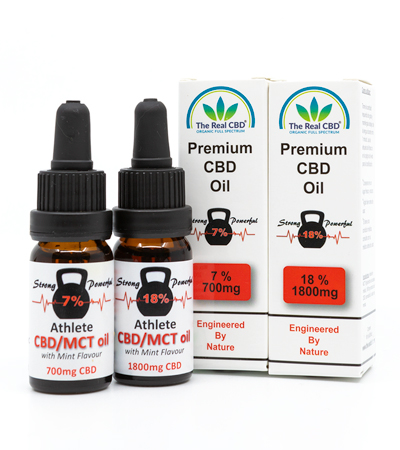 CBD-olier til atleter - The Real CBD