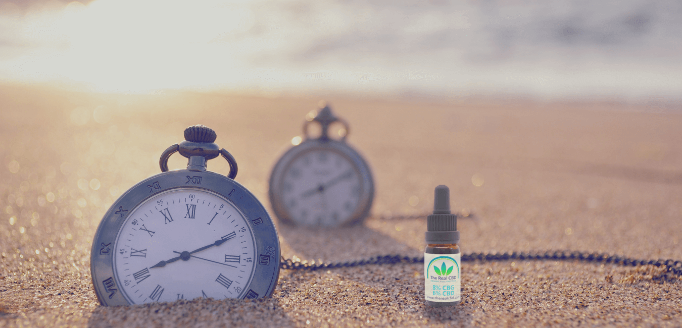 CBD-olie med stopure i sandet
