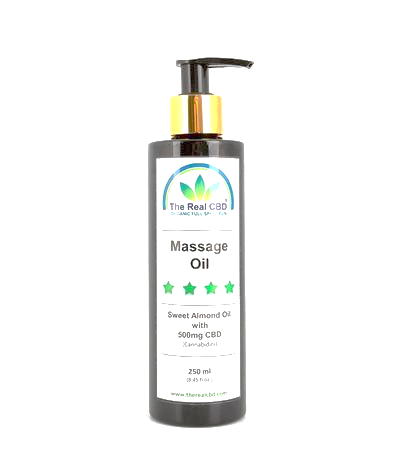 250 ml CBD-massageolie - The Real CBD