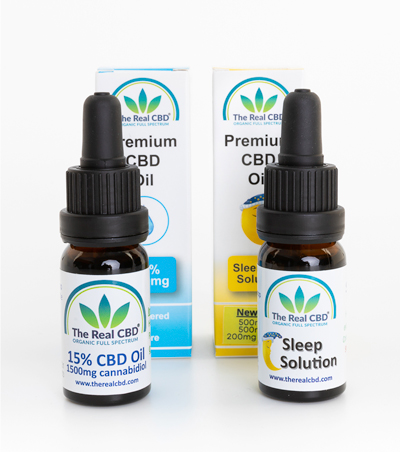 15% CBD-olie og en CBD-natolie - The Real CBD
