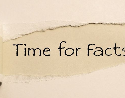 TIME FOR FACTS revet op på pap