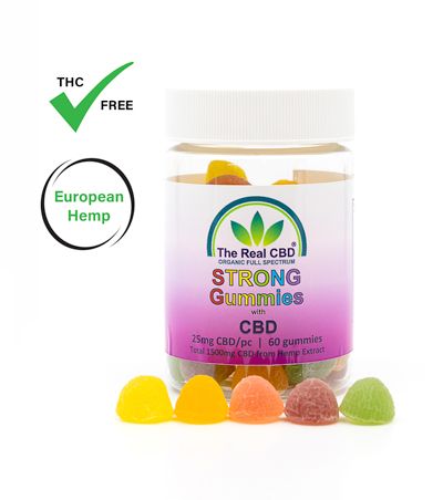 CBD vingummi - 25mg CBD