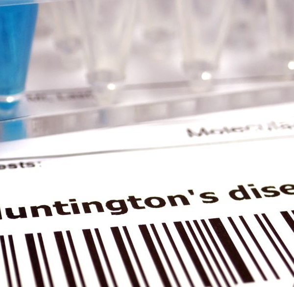 Huntingtons sygdom-fil med stregkode