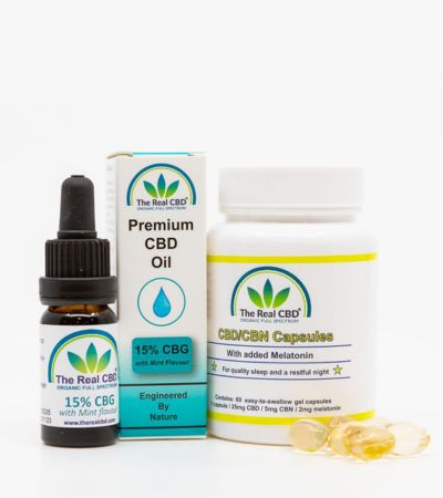 8/6 CBD-olie søvnkapsler -The Real CBD