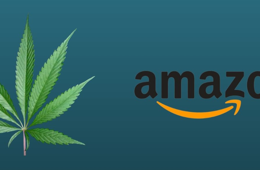 Amazon-logo og hampeblad
