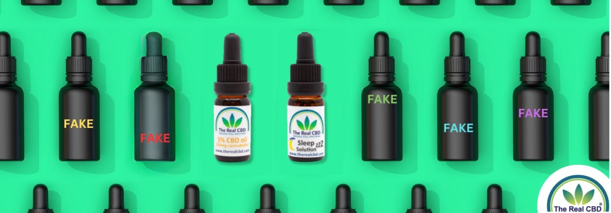 Falsk og ægte CBD