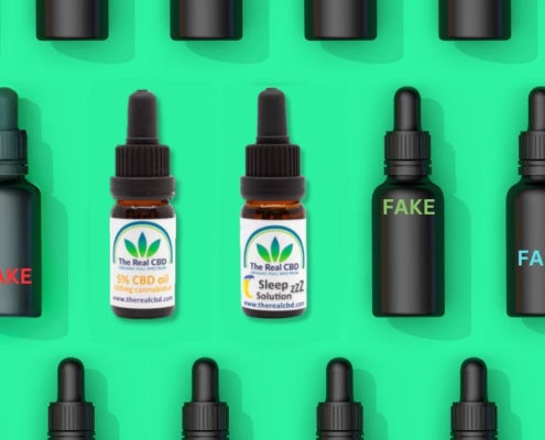 Falsk og ægte CBD