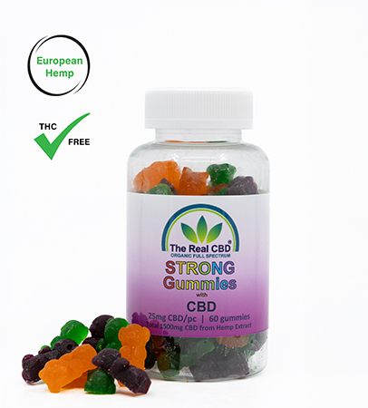 CBD vingummi - 25mg CBD