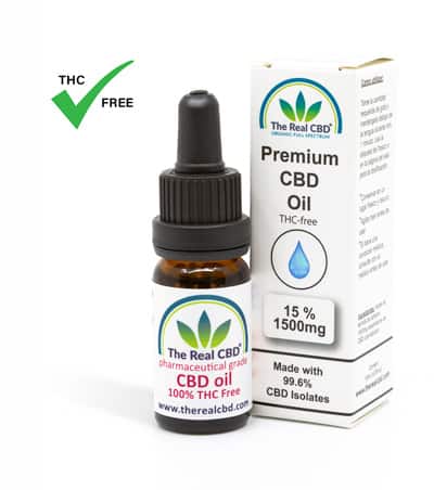 15% CBD oil – THC Free
