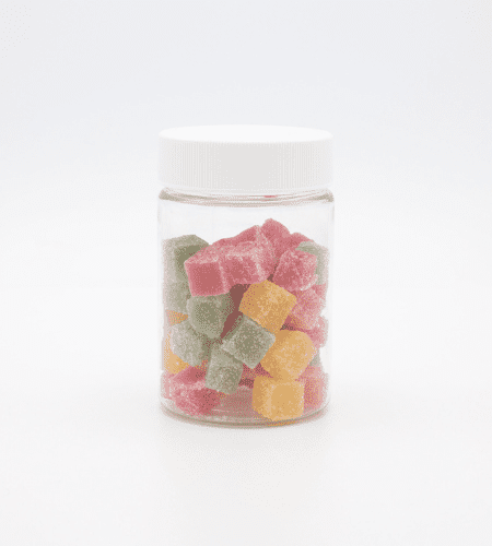 The-Real-CBD-Vegan-Gummies-15mg CBD - in Jar