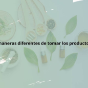 Ilustración de 6 maneras diferentes tomar productos CBD