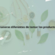 Ilustración de 6 maneras diferentes tomar productos CBD