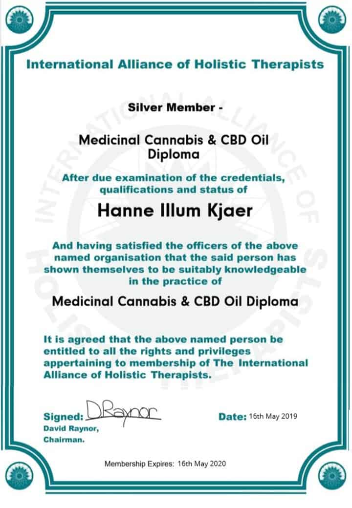Certificado de cannabis medicinal 2