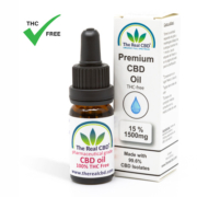 15% de aceite de CBD sin THC - The Real CBD - España - Dinamarca - Reino Unido - Alemania