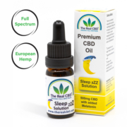 5% de aceite de CBD para dormir - The Real CBD - España - Dinamarca - Reino Unido - Alemania