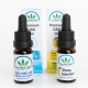 Aceite de CBD Sleep Solution - Botellas de 15% de aceite de CBD en exposición - The Real CBD marca