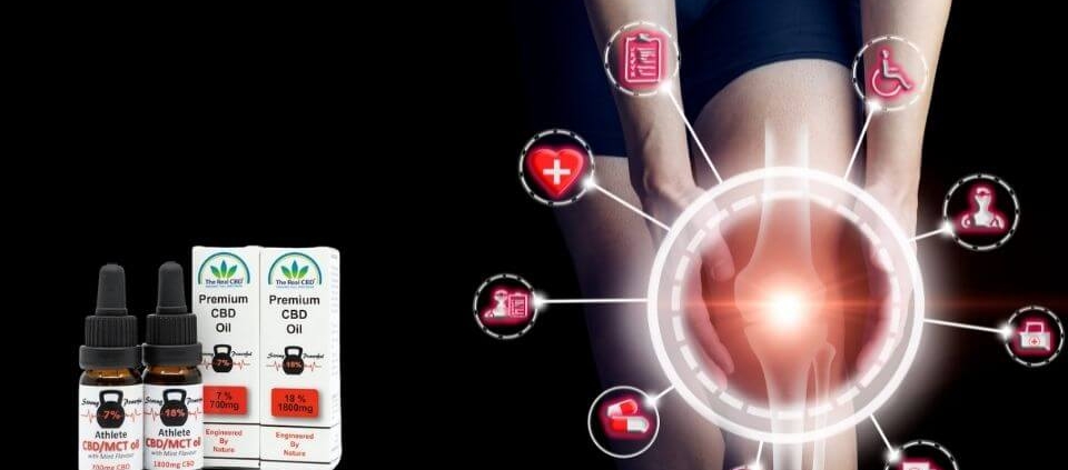 Atleta sujetándose la rodilla con dolor
