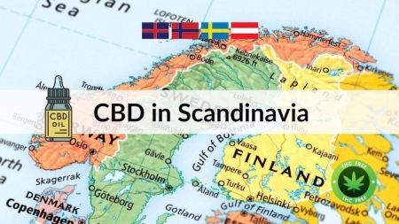 Mapa de Escandinavia
