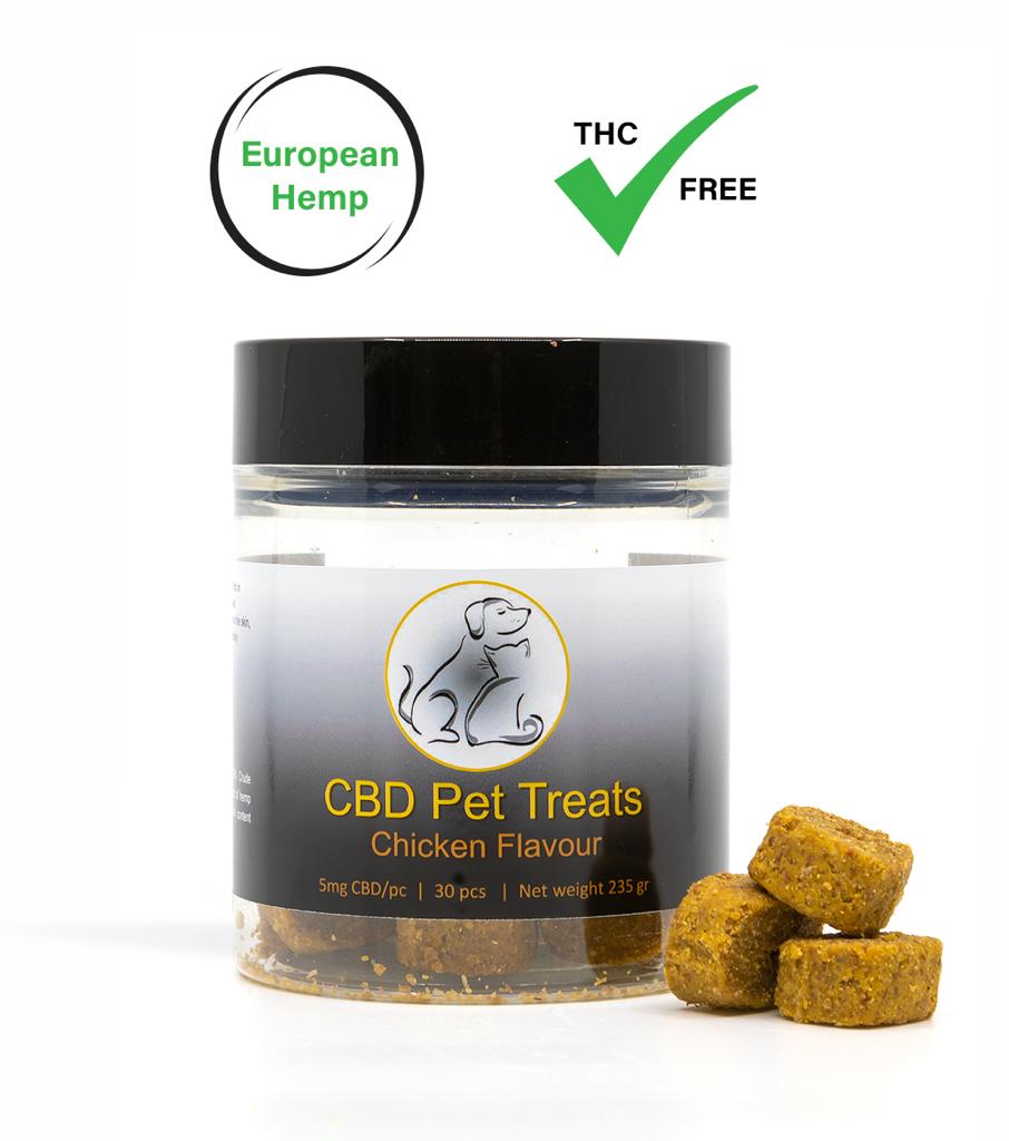 Golosinas con CBD para Mascotas - Sabor pollo