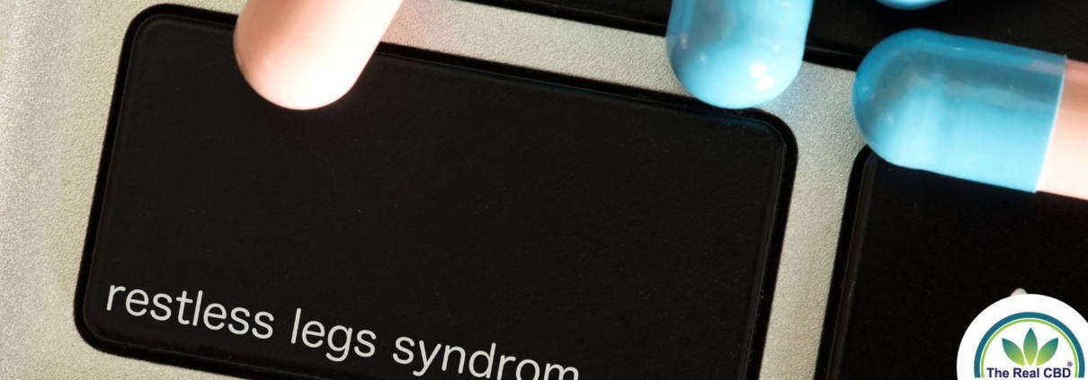 Síndrome de las piernas inquietas sobre un teclado