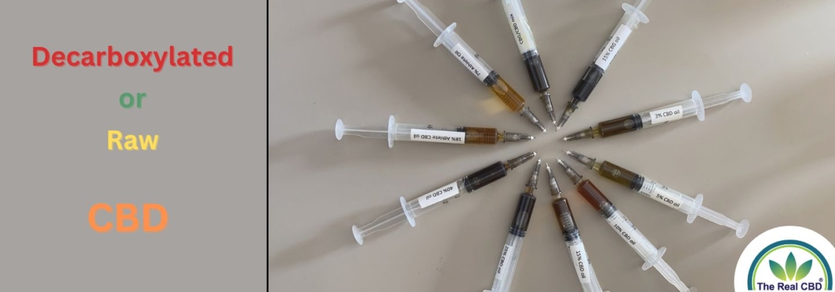10 jeringas de CBD con diferentes aceites
