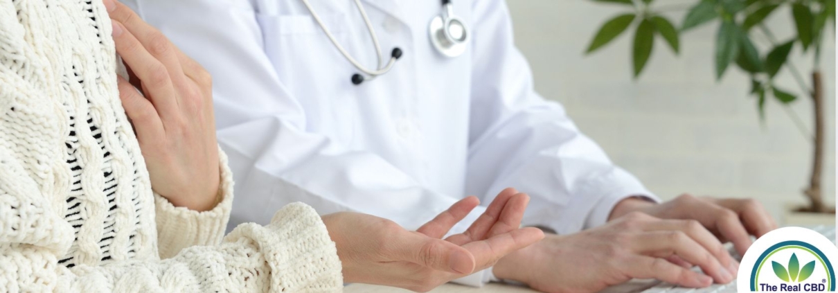 Paciente hablando con un médico