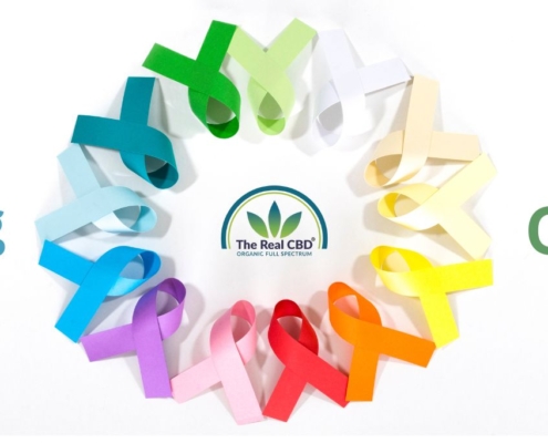 Surviving cancer with coloured cancer bows