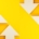 White arrows pointing up and down on yellow background