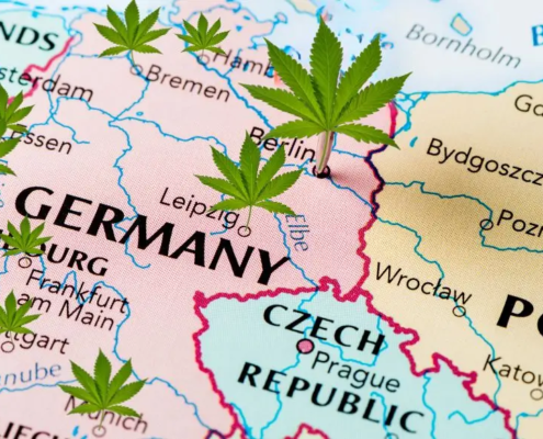 Mapa de Alemania