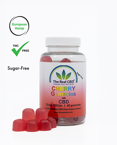 Gominolas de CBD sin azúcar de 25 mg