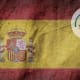 Spaanse vlag met het logo van The Real CBD