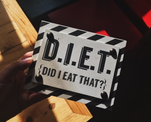Dieet bord