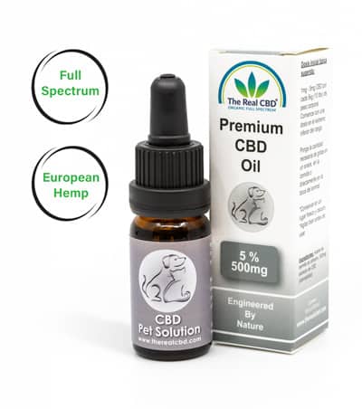 5% CBD-รl fรผr Haustiere