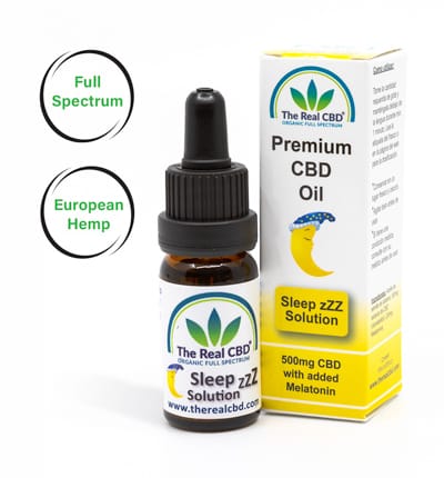 5% CBD oil -SleepSolution-The Real CBD-UK-Denmark-Spain-Germany 10% CBD oil -Sleep Solution-The Real CBD Brand