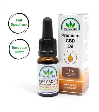 15% CBD-Öl mit Vitamin D3