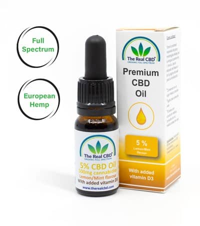 5% CBD-Öl mit Vitamin D3