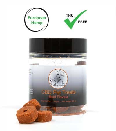CBD Leckerbissen fรผr Haustiere - 5mg CBD - Rindfleisch-Geschmack