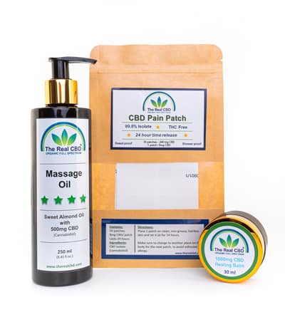 CBD-Massage-Packung