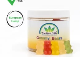 5mg CBD Gummy Bears in a jar - The Real CBD Brand