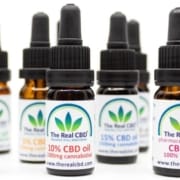 The-Real-CBD-Blog-Is-CBD-a-Scam The Real CBD bottles line up