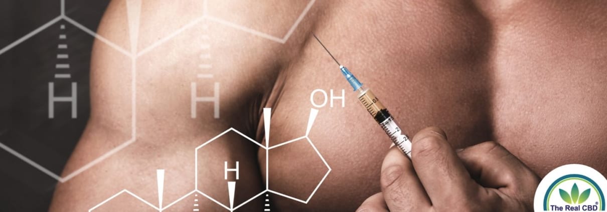 Homme musclé avec une seringue voulant se faire une injection