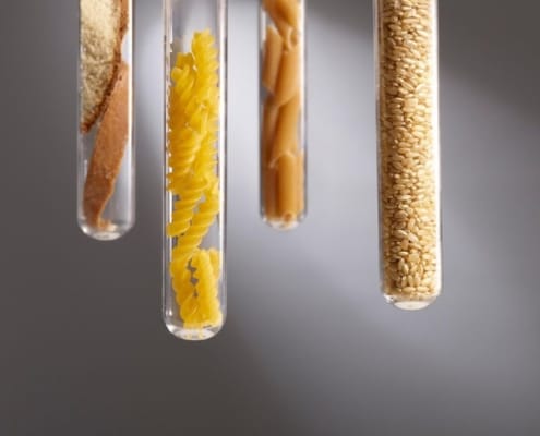Virals vol glutenrijke producten