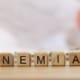 ANAEMIA on wood blocks